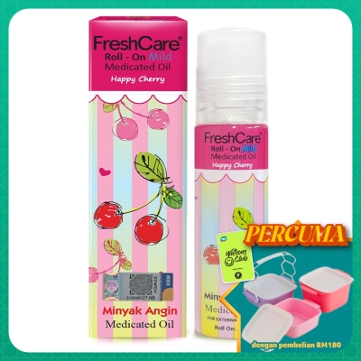FRESHCARE - Roll-On Medicated Oil_Happy Cherry 10ml
