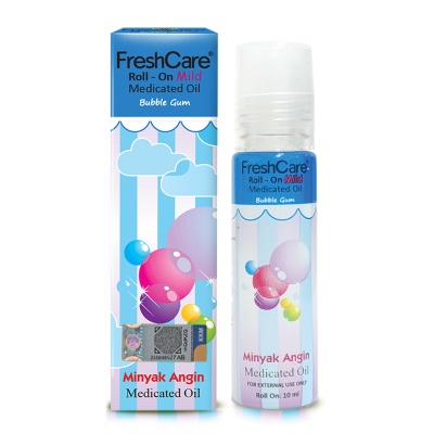 FRESHCARE - Roll-On Medicated Oil_Bubblegum 10ml image