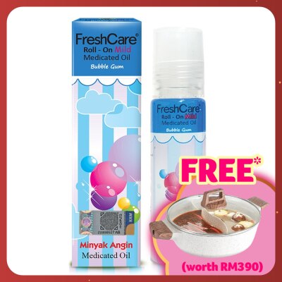 FRESHCARE Roll-On Medicated Oil_Bubblegum 10ml