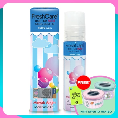 FRESHCARE Roll-On Medicated Oil_Bubblegum 10ml