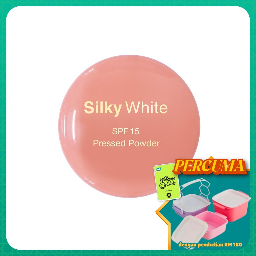 White Pressed Powder Ivory 1pc