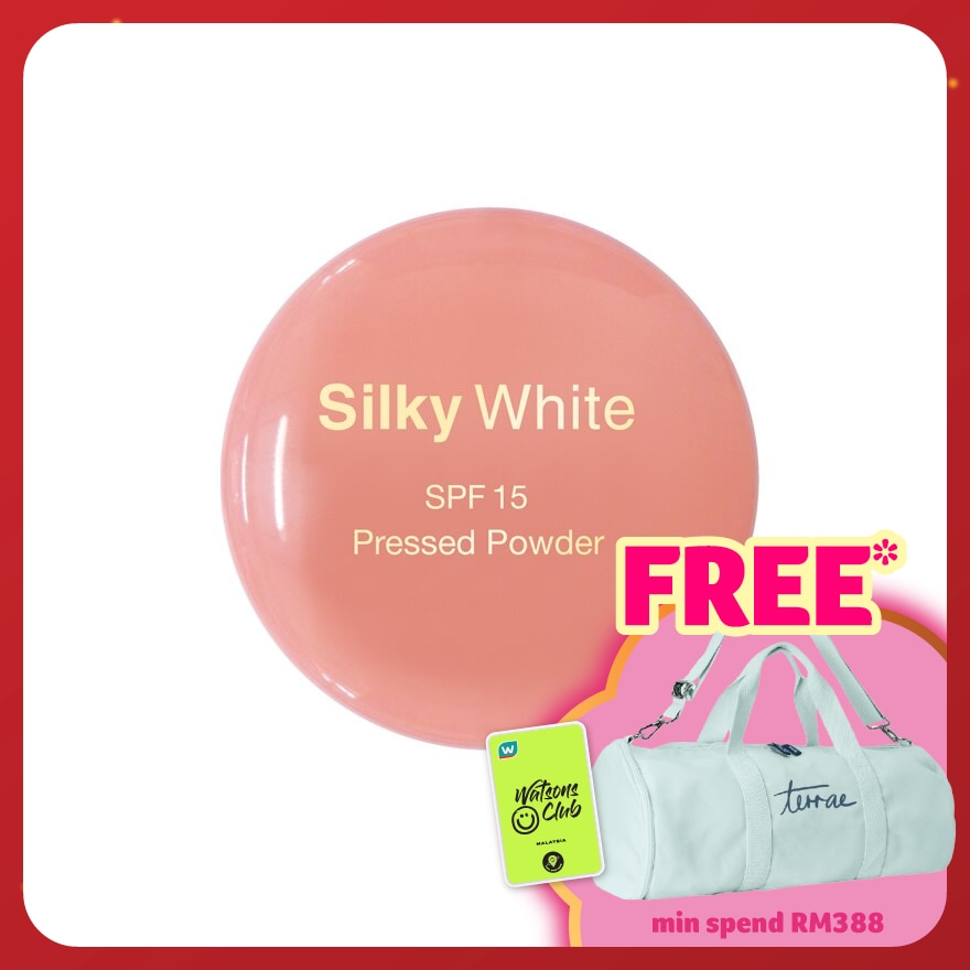 SILKY WHITE White Pressed Powder Medium Beige