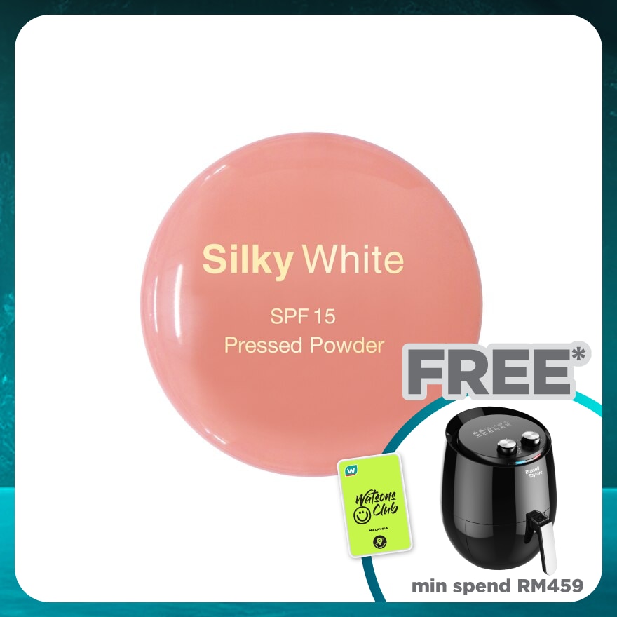 SILKY WHITE White Pressed Powder Medium Beige