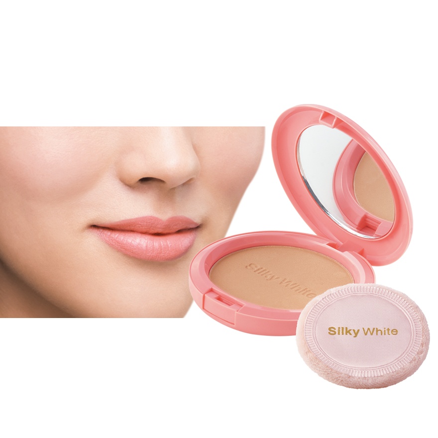 White Pressed Powder Natural Tan image