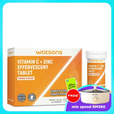 WATSONS - Effervescent Vitamin C + Zinc  3 x 10's image