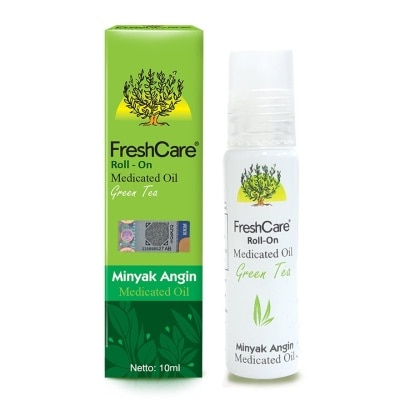 FRESHCARE Roll-On Medicated Oil_Green Tea 10ml