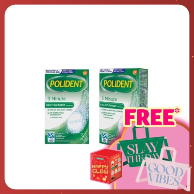POLIDENT Daily Denture Cleanser 3Minute 36S