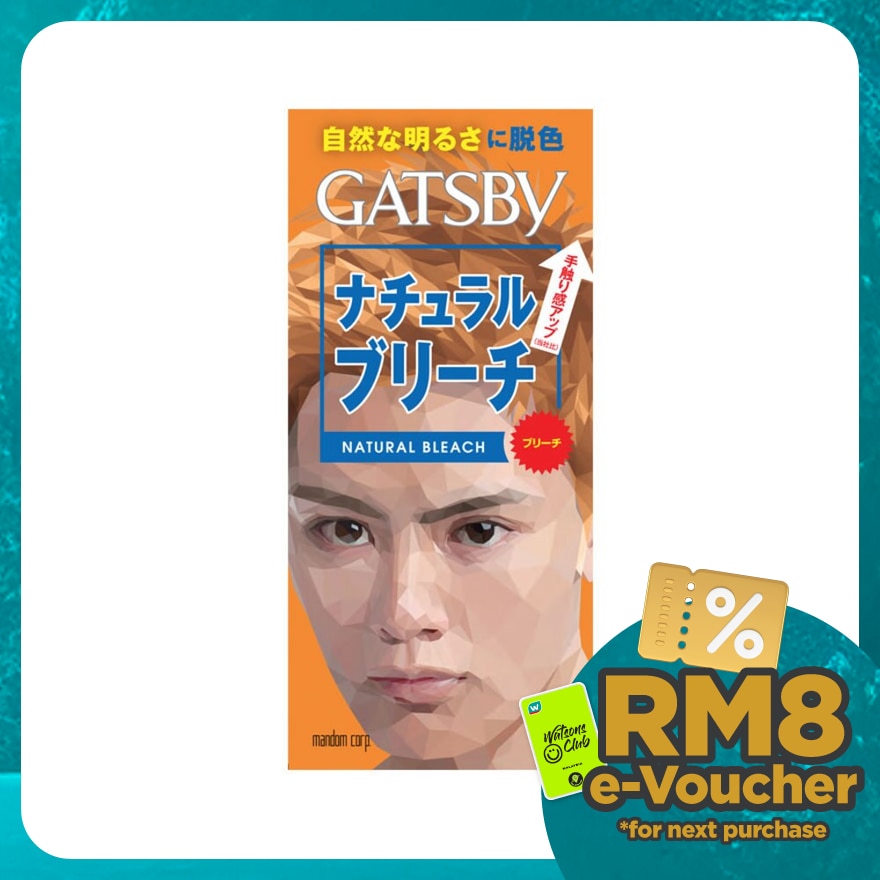 Gatsby Natural Bleach Brown Color