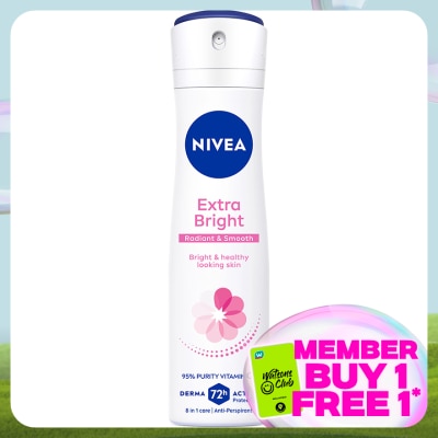 NIVEA Deodorant  Extra Bright Spray 150ml