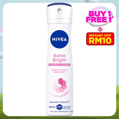 NIVEA Deodorant  Extra Bright Spray 150ml