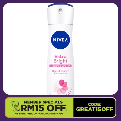 NIVEA Deodorant  Extra Bright Spray 150ml