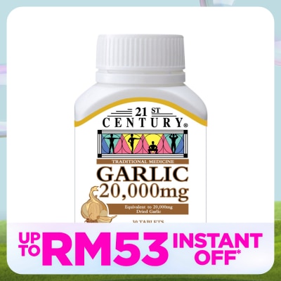 21ST CENTURY Garlic 20,000mg 30 Tablets