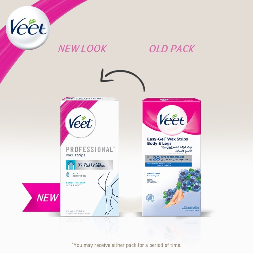 Wax Strip Leg & Body Sensitive Skin 20s image