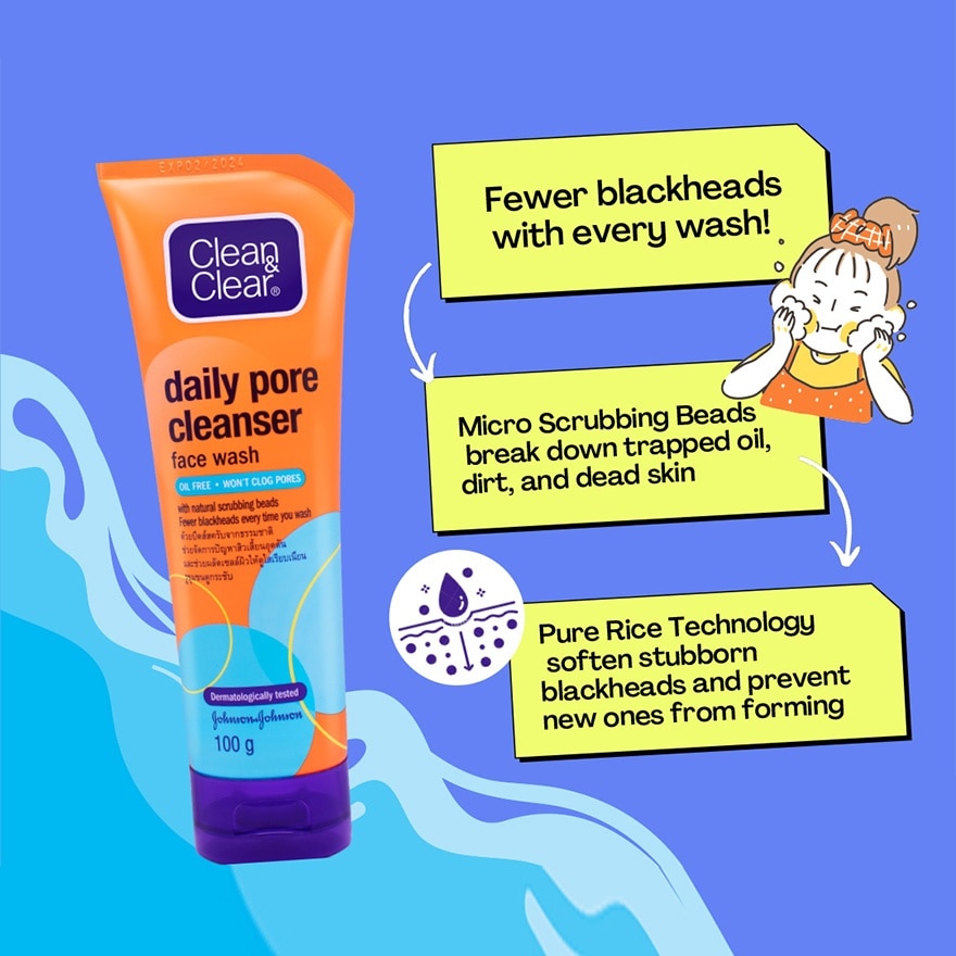 Daily Pore Cleanser Face Wash 50g