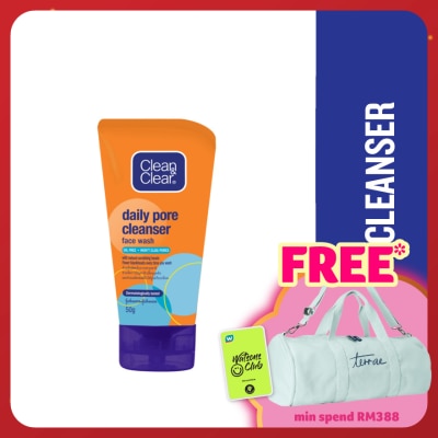 CLEAN & CLEAR Daily Pore Cleanser Face Wash 50g