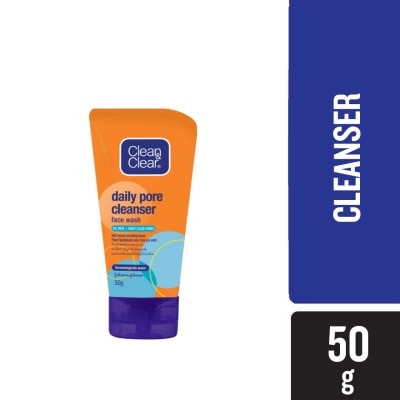 CLEAN & CLEAR Daily Pore Cleanser Face Wash 50g