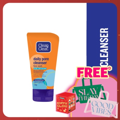 CLEAN & CLEAR Daily Pore Cleanser Face Wash 50g