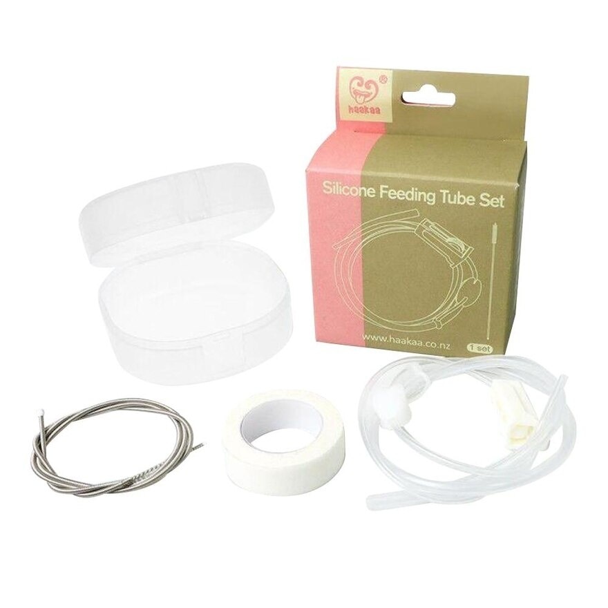 Gen3 bottle & Silicone Feeding Tube SET - Peach