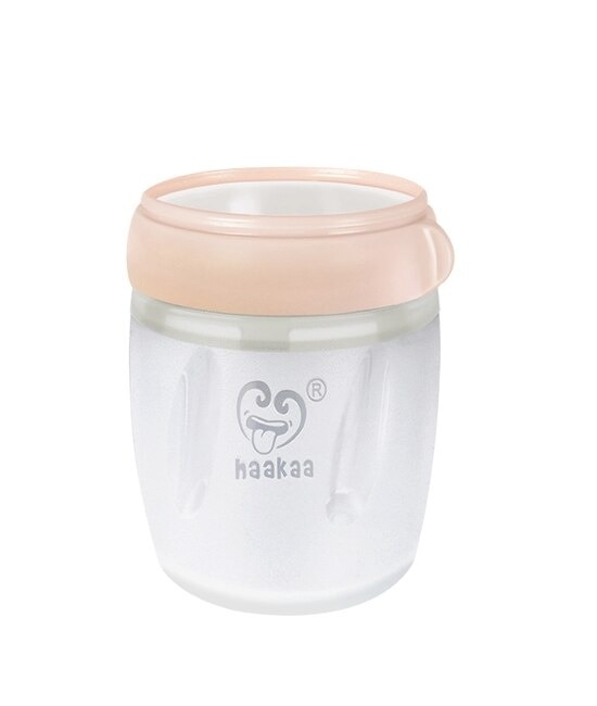 Gen 3 Silicone Storage Container Set of 4 - Peach