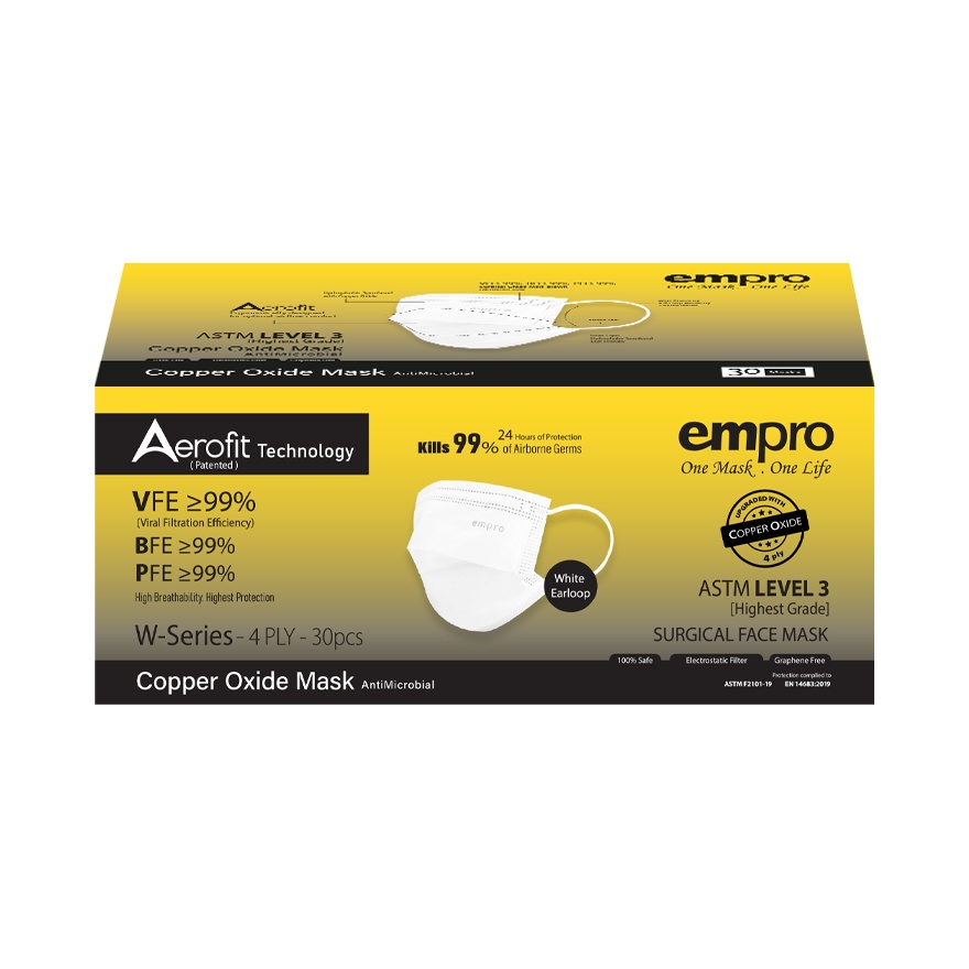 W Series Copper Oxide 4Ply Face Mask 30s image
