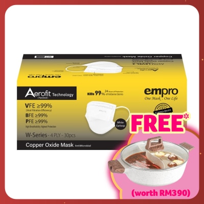 EMPRO W Series Copper Oxide 4Ply Face Mask 30s