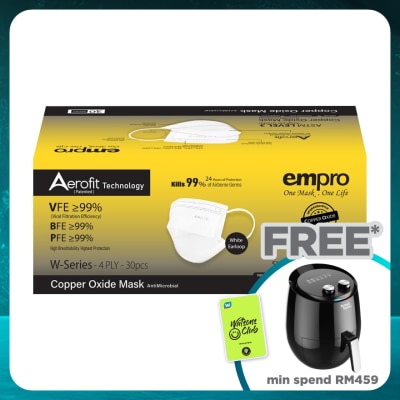 EMPRO W Series Copper Oxide 4Ply Face Mask 30s