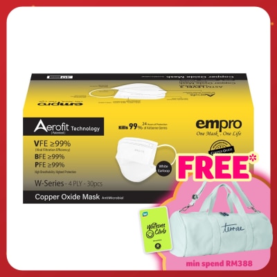 EMPRO W Series Copper Oxide 4Ply Face Mask 30s