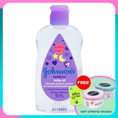 JOHNSON'S Baby Bedtime Oil 50 Milliliter