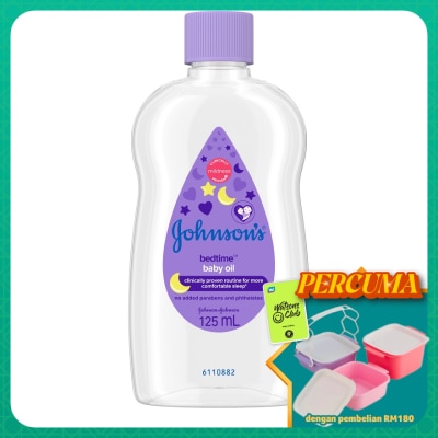 JOHNSON'S - Baby Bedtime Oil 125 Milliliter