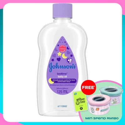 JOHNSON'S Baby Bedtime Oil 125 Milliliter