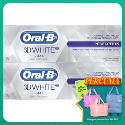 ORAL-B 3DW Luxe Perfection 2x95g