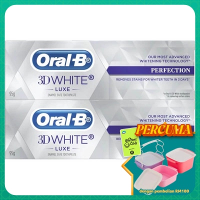 ORAL-B - 3DW Luxe Perfection 2x95g