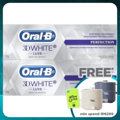 ORAL-B 3DW Luxe Perfection 2x95g