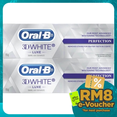 ORAL-B 3DW Luxe Perfection 2x95g