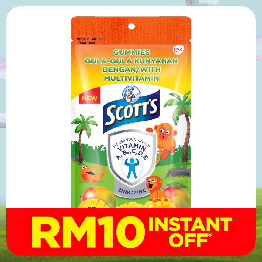 Multivitamin Gummies Mango Bone, Teeth & Eye 15S