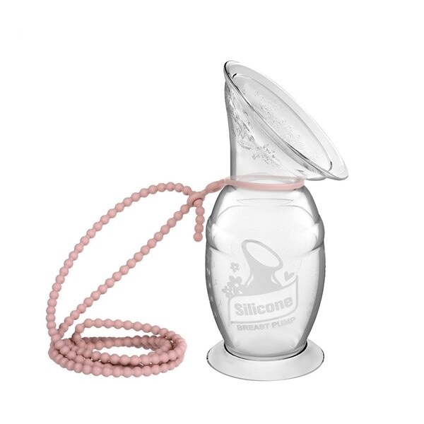 Silicone Breast Pump Strap - Blush