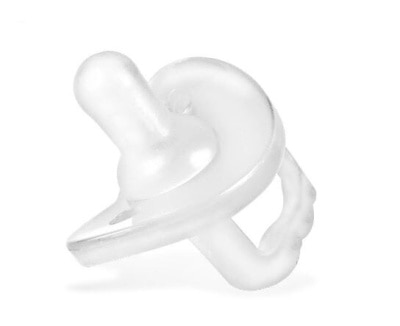 HAAKAA Newborn Silicone Dummy - Clear (0-3 months)