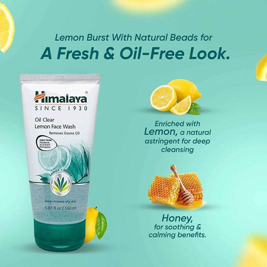 Oil Control Lemon Face Wash 150ML