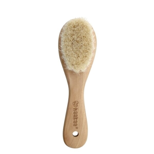 Goat Wool Wooden Baby Hairbrush with Wooden Comb C