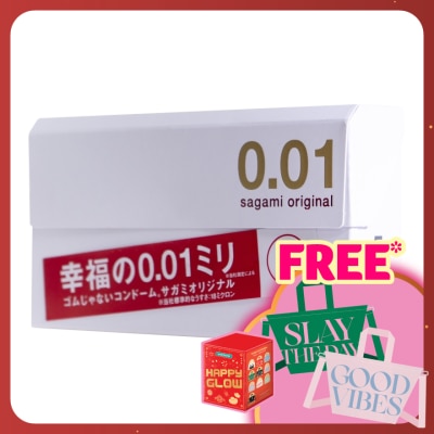 SAGAMI Original 0.01 5's Non latex condoms