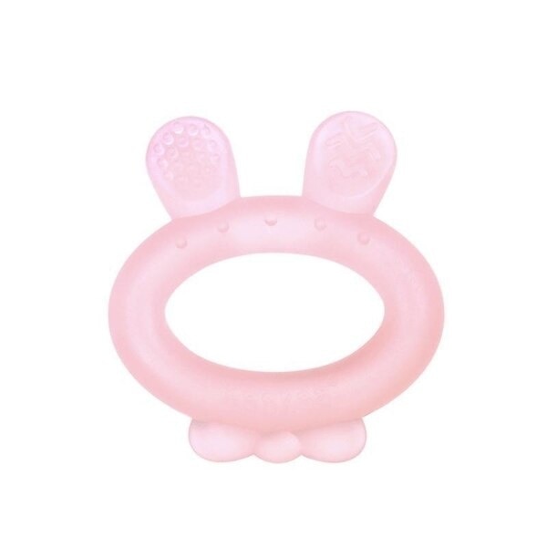 Rabbit Silicone Teether - Pink