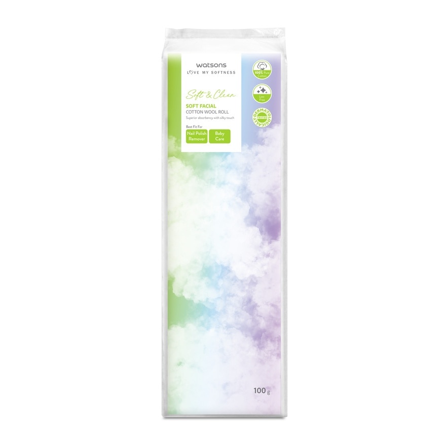 Soft Facial Cotton Wool 100g