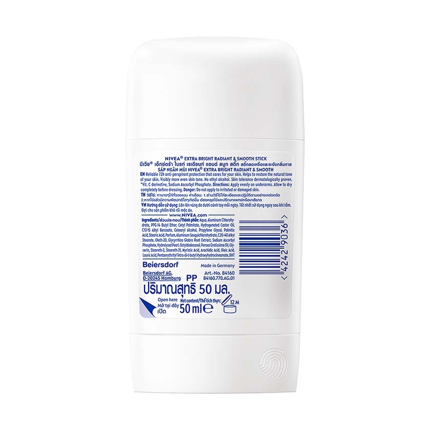 Deodorant Extra White Stick 50ml image