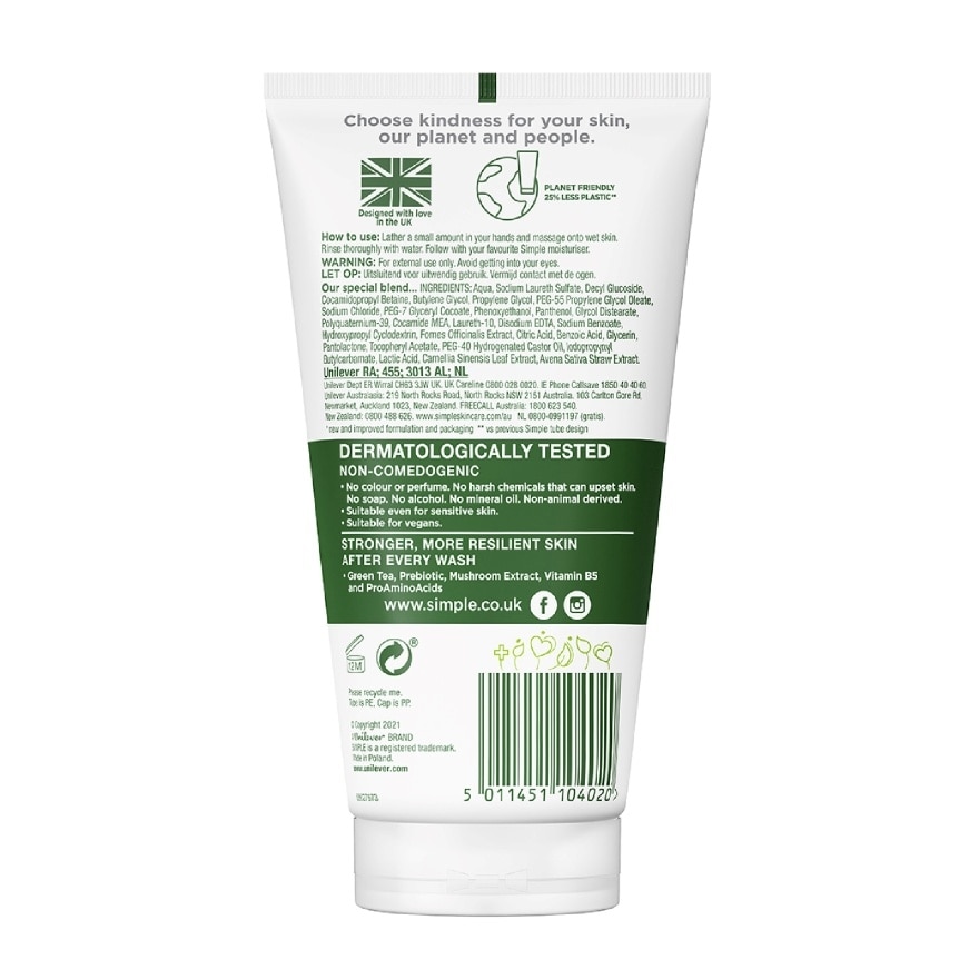 Regeneration Age Resisting Facial Wash 150ml