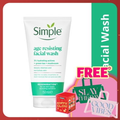 SIMPLE Regeneration Age Resisting Facial Wash 150ml