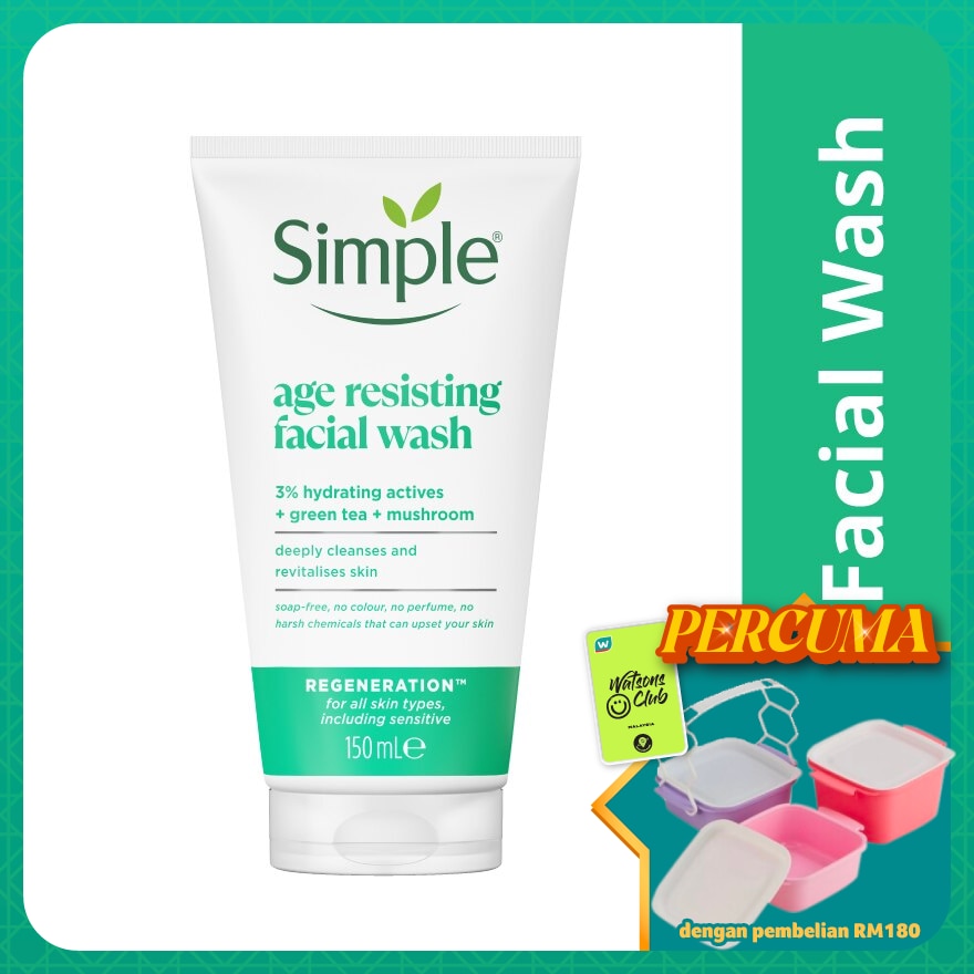 Regeneration Age Resisting Facial Wash 150ml