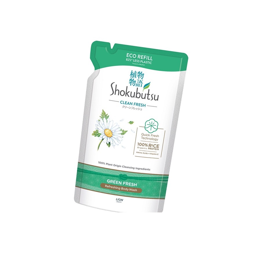 Body Wash Green Freshness Refill 500g image