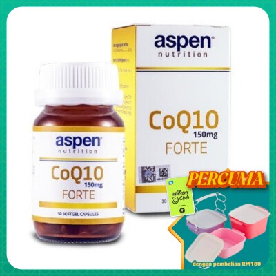 ASPEN NUTRITION - Coq10 150mg Forte 30s
