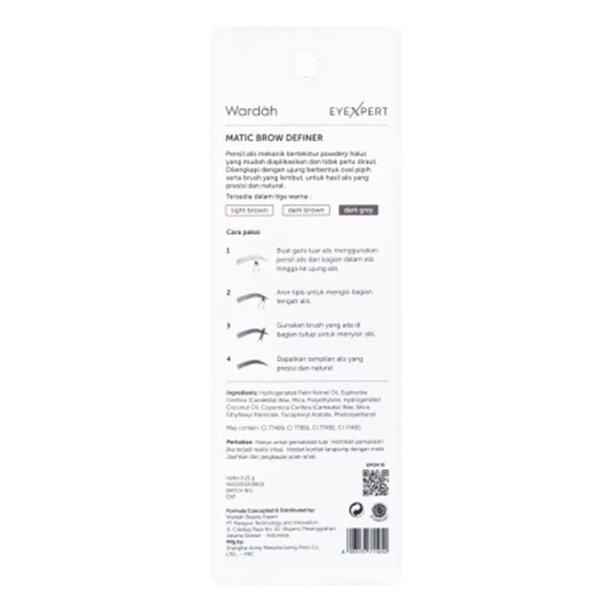 EyeXpert Matic Brow Definer 03 Dark Grey 0.25g image