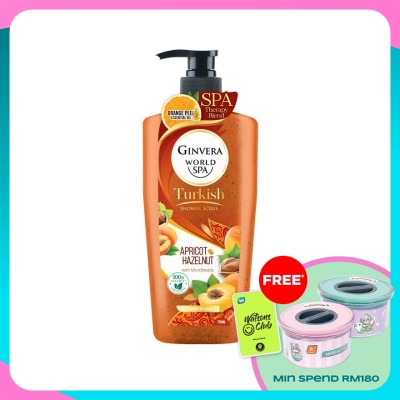 GINVERA Real Spa Apricot Nourshing Shower Scrub 750g